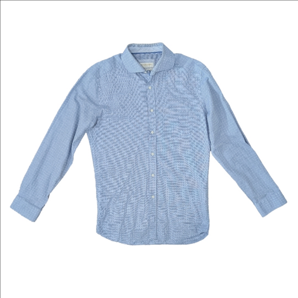Johnston & Murphy Long Sleeves Button-Down Shirt